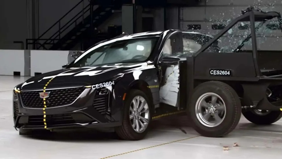 Cadillac CT5 Fails IIHS Side-Impact Test