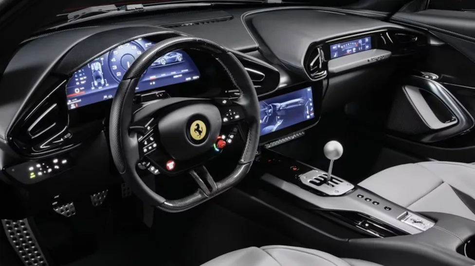 The Ferrari 12Cilindri Manuale's Stick-Shift Might Not Be 'Real' But You've Gotta Stop Freaking Out About It