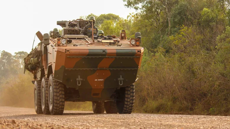What Has 6 Wheels And Weighs 40,000 Pounds? This Absurd Brazilian Armored Vehicle
