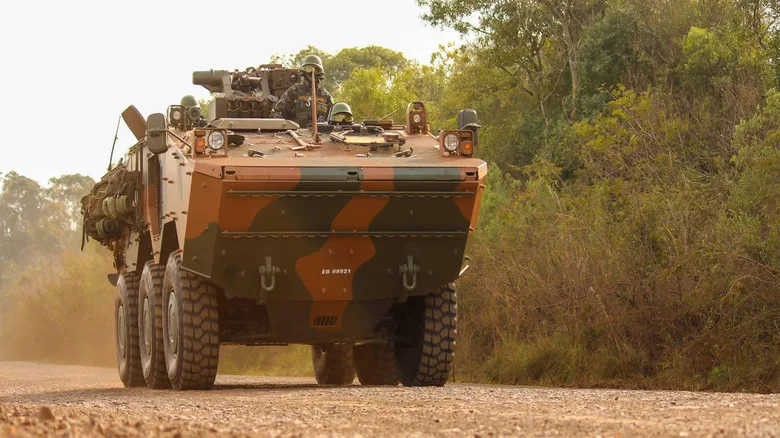 What Has 6 Wheels And Weighs 40,000 Pounds? This Absurd Brazilian Armored Vehicle