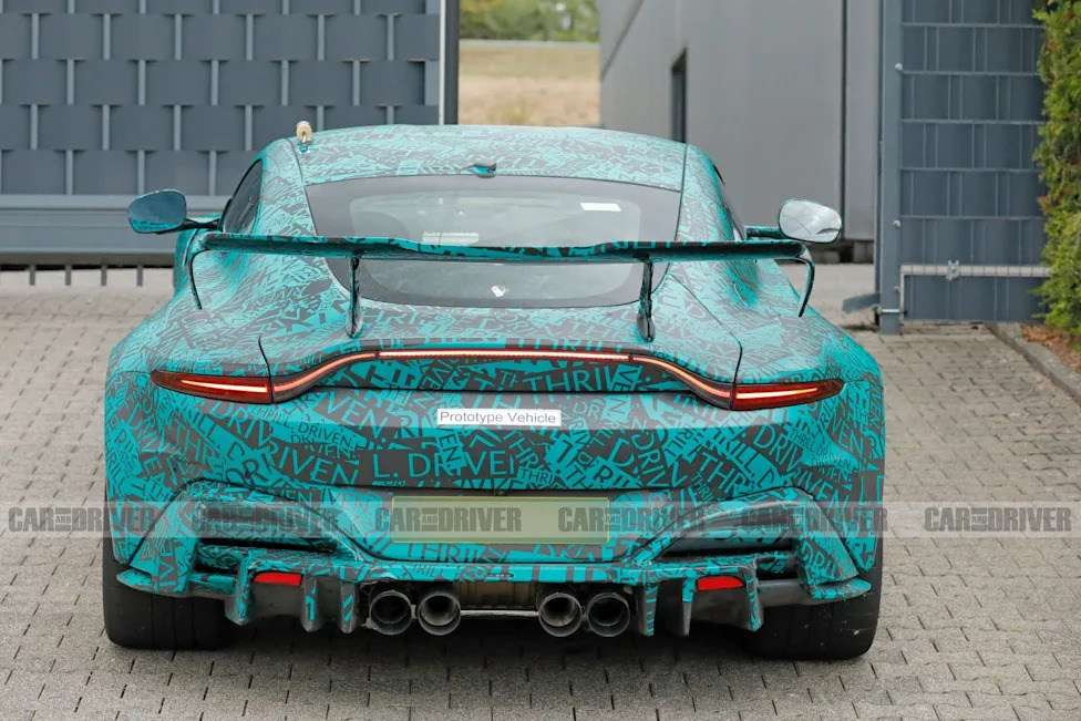 Want a More Aggressive Aston Martin Vantage? The New RS Version Was Spied Testing with Aggro Aero