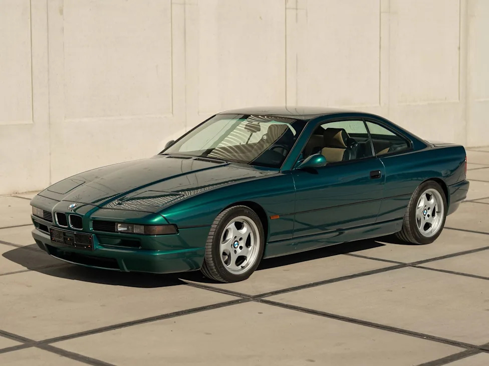 BMW, This Special-Order Lagoon Green 1994 BMW 850CSi Shows Why Manual E31s Still Have Room to Run