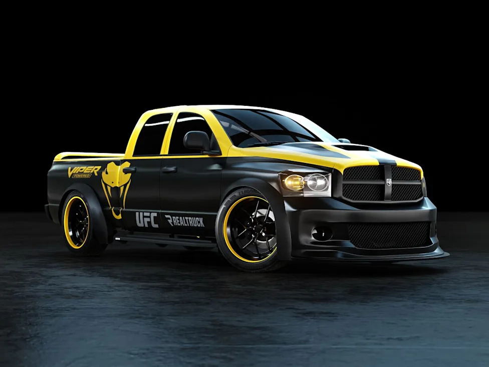 Dana White to Auction Pair of Custom Ram Trucks at Barrett-Jackson