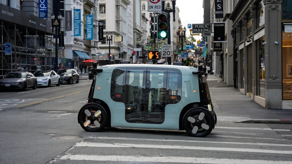 Amazon’s Zoox cleared for paid rides in steering-wheel-free robotaxis