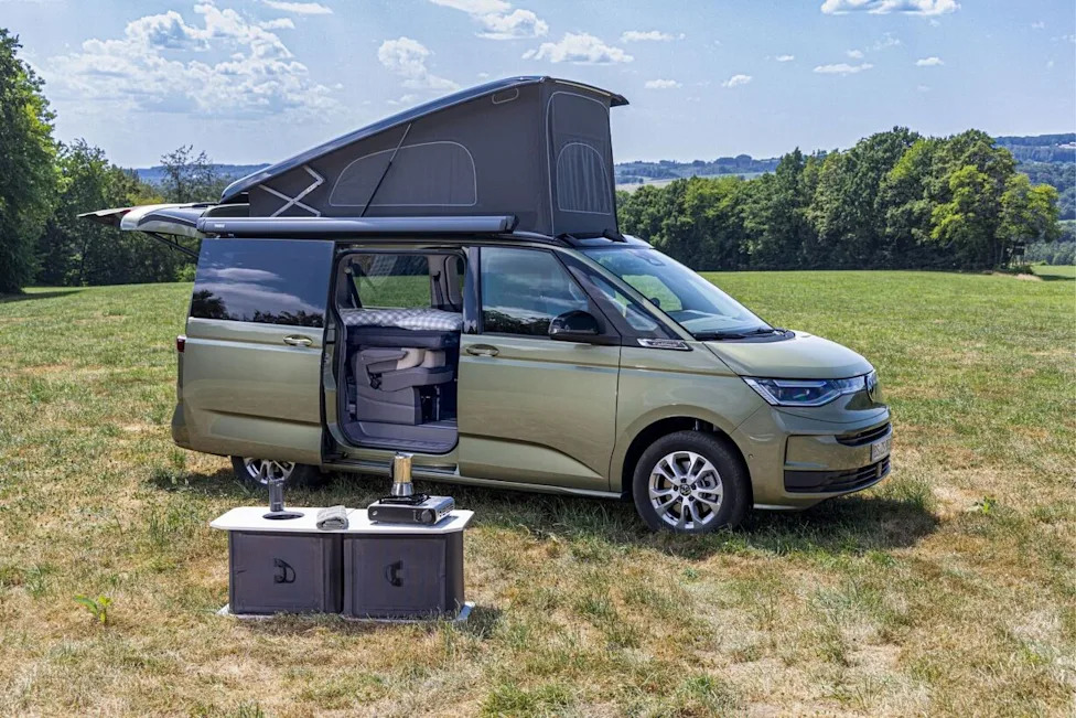 Volkswagen Previews Inflatable Camper Tech and Electric ID. California