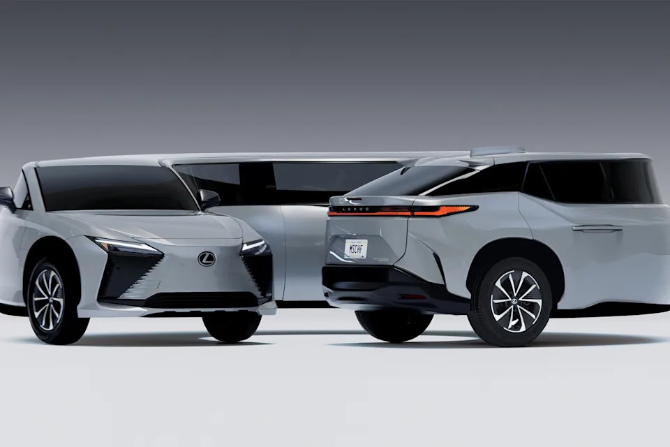 Lexus Turns the RZ Into a Circle and the RX Into a Spiral