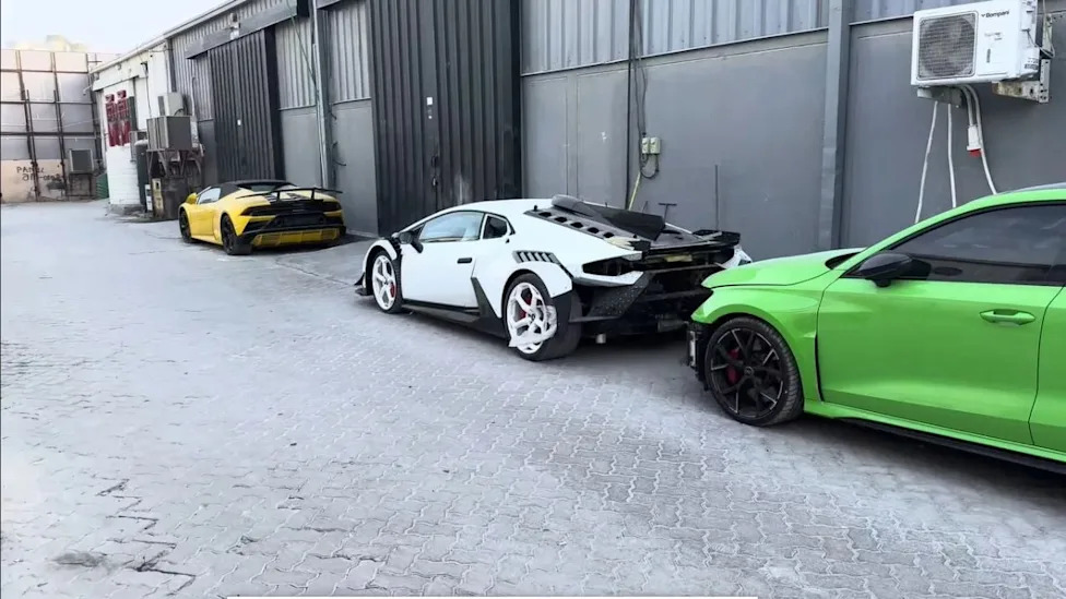 Dust-Covered Million-Dollar Machines: YouTubers Stumble Across Abandoned Supercars in Dubai