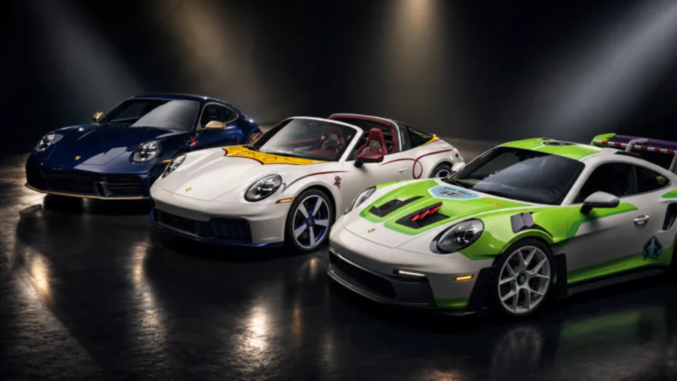 Porsche, Porsche Builds Three One-Off 911s for “Toy Story 5” – and the GT3 RS Becomes Buzz Lightyear