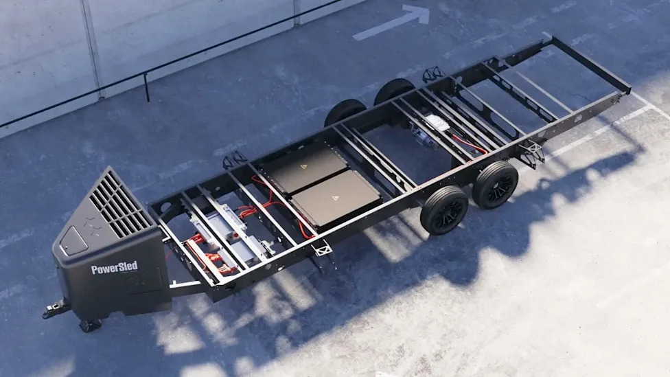 Battery, Lightship says its self-propelled battery trailer can power a jobsite for days and double towing efficiency