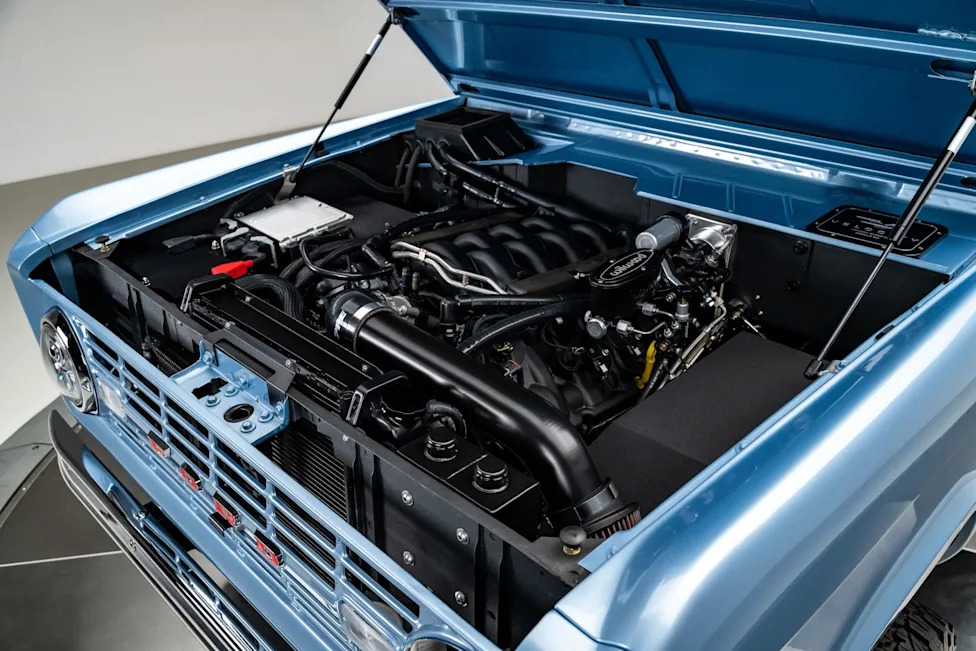Velocity Restorations' 1974 Ford Bronco Brings Coyote V8 Power to a Timeless Classic