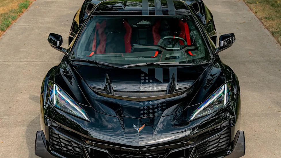 Rare Black Corvette ZR1X Heads to Monterey Block With $600,000 Ceiling