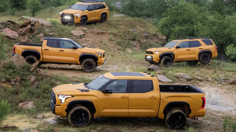 Toyota's 2027 TRD Pro Colors Are Honeycomb And Hot Honey, In Case You Wish You Could Drive A Sweet Tonka Truck