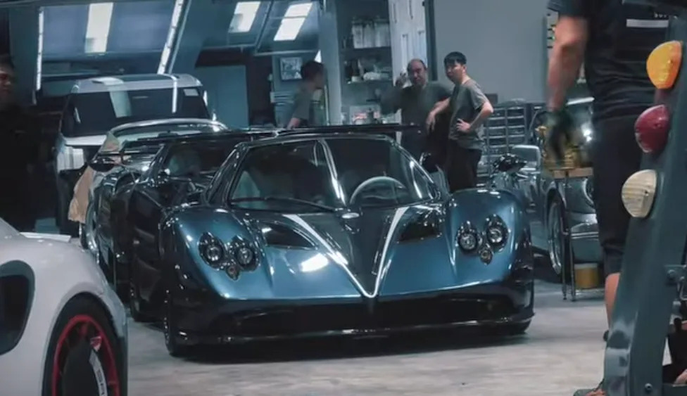 Rare One-Off Pagani Zonda Kunlun Spotted In Public For The First Time In Years