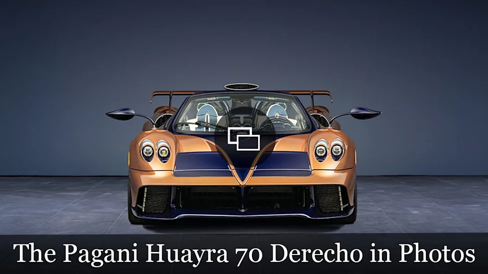 Pagani’s Latest Huayra 70 Tribute Is a Pearl Orange Beauty With a Manual Transmission