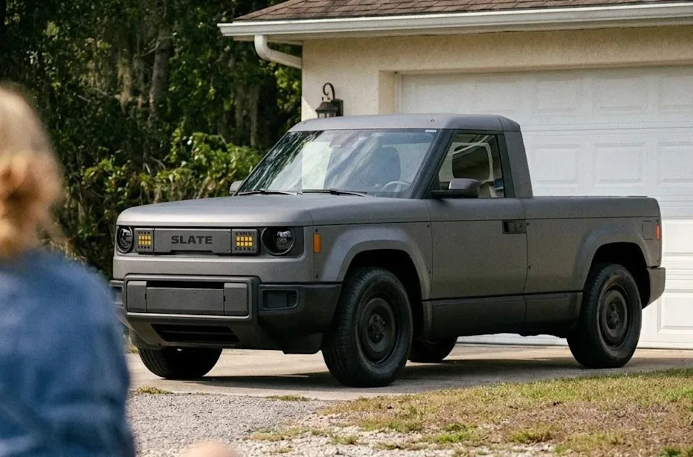 Slate, Slate's $24,950 EV pickup has crank windows, no radio, and a shot at U.S. buyers