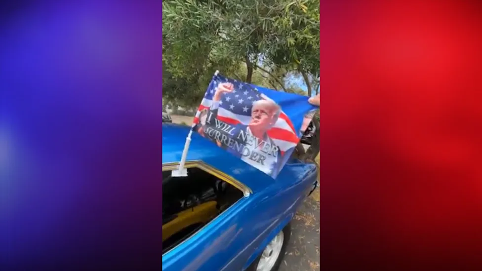 Car Enthusiast Says He Was Asked to Leave California Car Meet Over Trump Flag on His Classic Nova