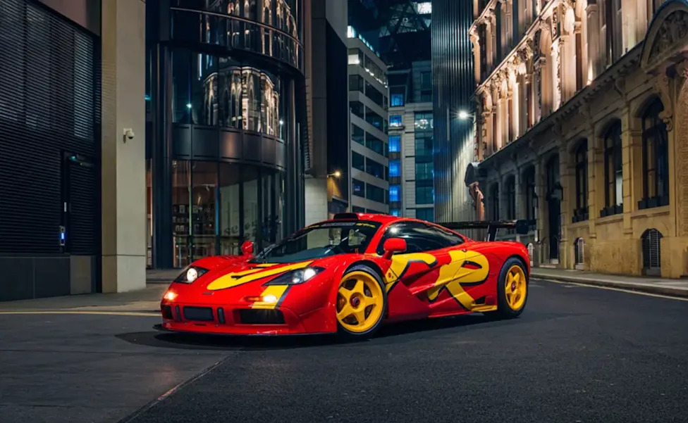 Pink Floyd's Nick Mason Just Helped a Pop Art McLaren F1 GTR Smash Auction Records at $34.6 Million
