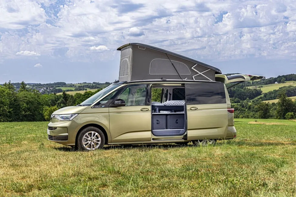 Volkswagen Previews Inflatable Camper Tech and Electric ID. California