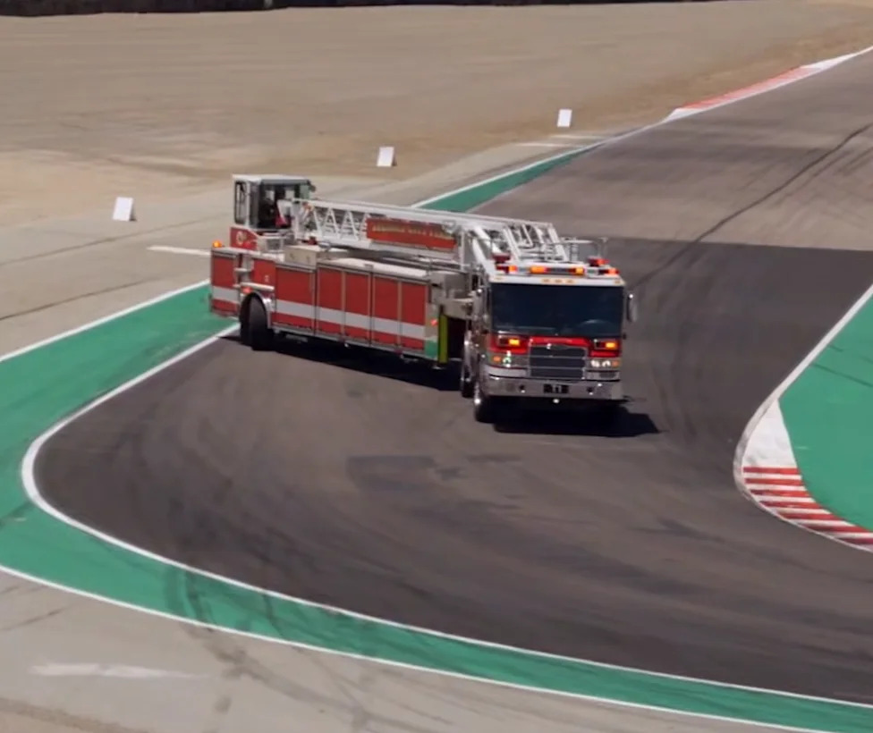When the Fire Engine Steals the Show at a Ferrari Weekend