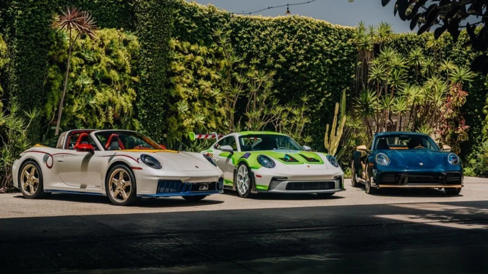 Porsche Went To Infinity And Beyond With These Adorable Bespoke 911 'Toy Story 5' Models To Benefit Children's Charities