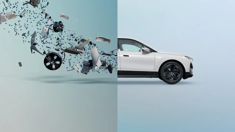 BMW, BMW turns end-of-life vehicle materials into new car parts