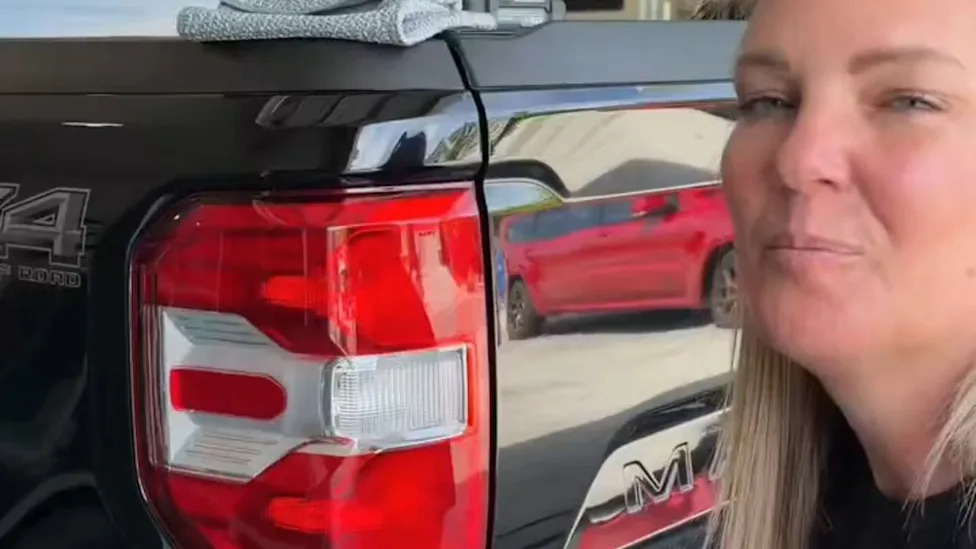 ‘I’m Not a Free Billboard’: Woman Bought a Ford Maverick. Then She Peeled Off the Dealer Decal with a Heat Gun. Millions Cheered