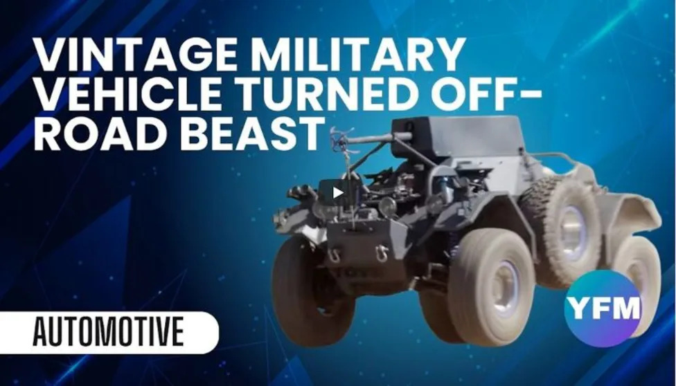 Toyo Turned a 1959 Military Vehicle into an Off-Road Beast