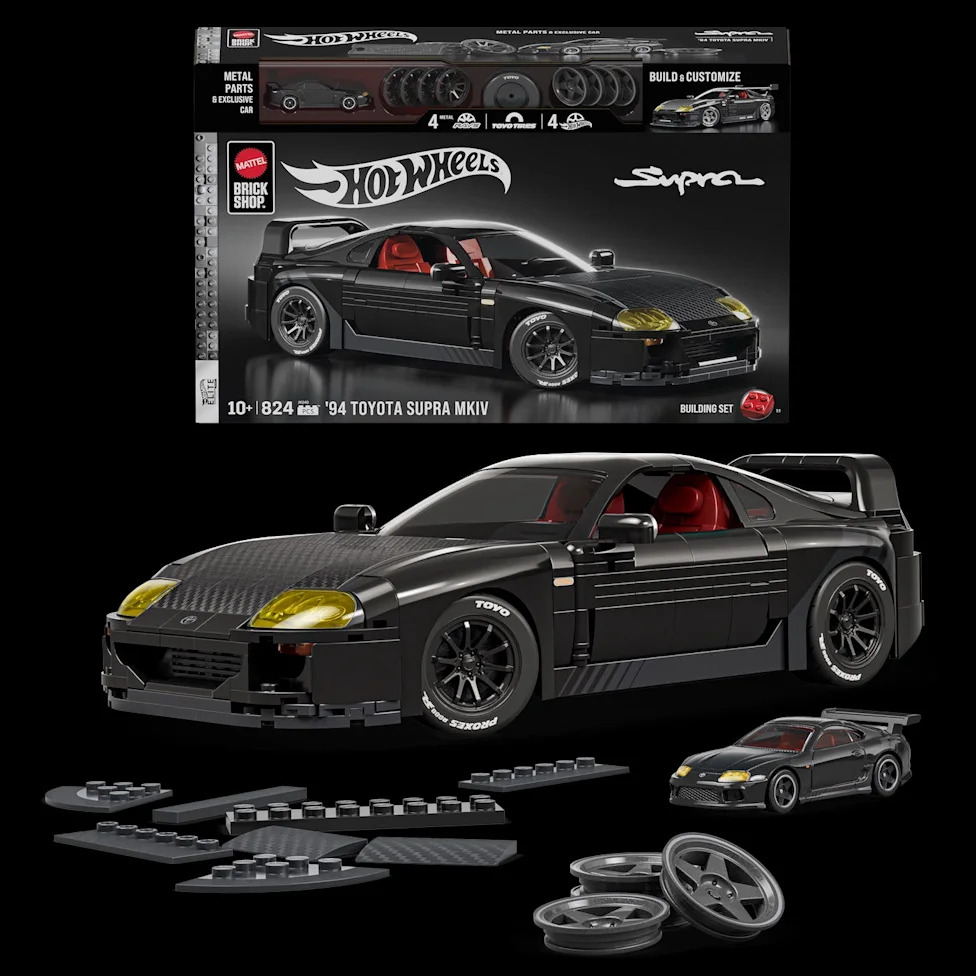 If You Love Building Enthusiast Cars Out of Mattel Bricks, They've Got a Miura for You, and More
