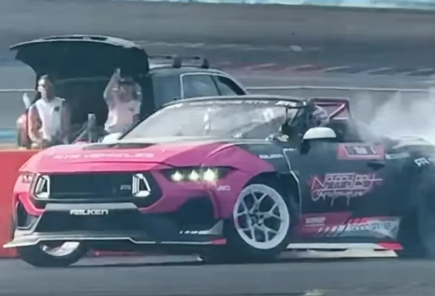 Shaquille O’Neal Asks T-Pain to Build Him a “Drift Car” After Wild Drift Session in an Open Top 1,000 HP Ford Mustang