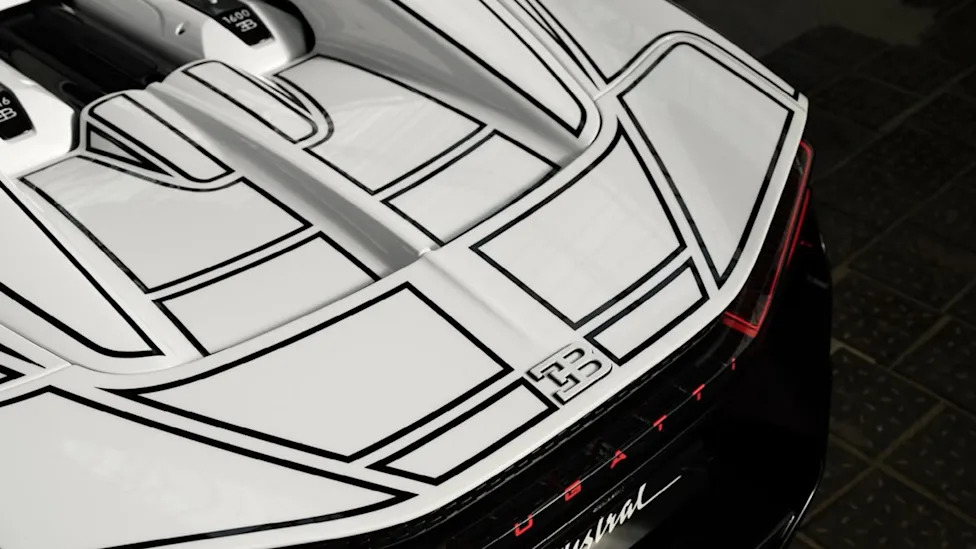 Bugatti Built A One-Off W16 Mistral With Real Porcelain Pieces
