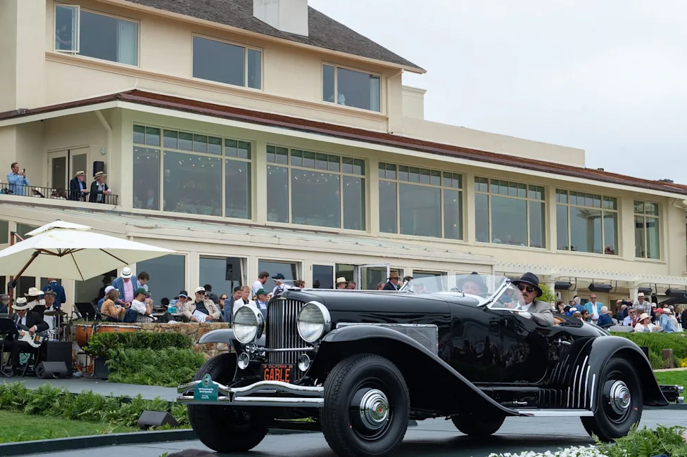 Clark Gable's Duesenberg triumphs at Pebble Beach classic car show