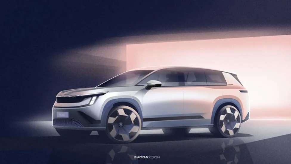 Skoda releases closer look at upcoming Peaq SUV ahead of launch