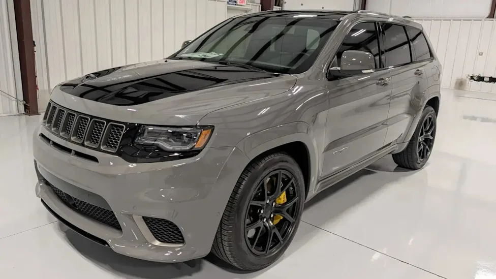 Lightly Used 2021 Jeep Grand Cherokee Trackhawk Sold For A Whopping $145,000