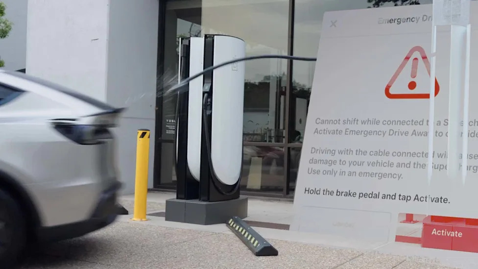 Tesla Will Now Let You Drive Away From A Supercharger In An Emergency