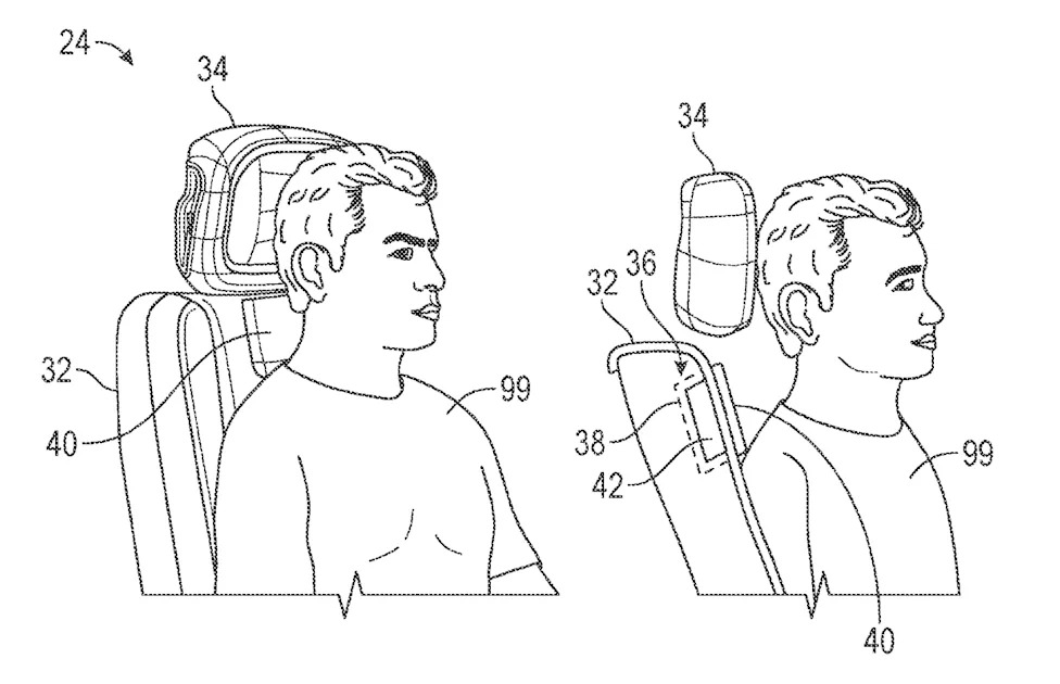 Forget Buying One, GM Could Build a Neck Pillow Right Into Your Seat