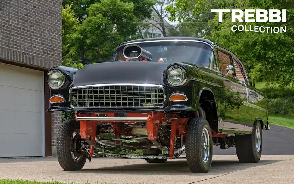 Chevy, Blown 468 and a Straight Axle: 1955 Chevy Bel Air Gasser Chases Bids on Hagerty Marketplace