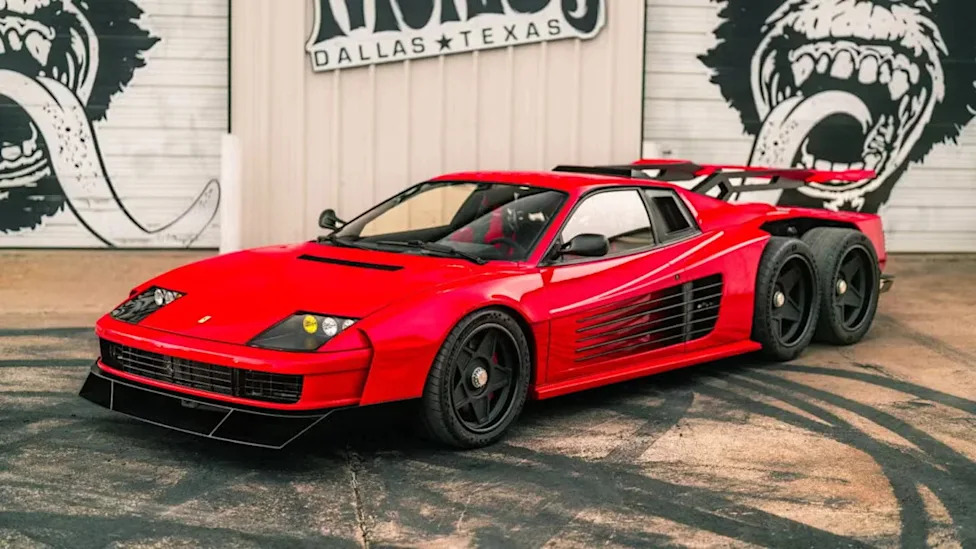 Ferrari, Gas Monkey's Six-Wheel Ferrari Almost Died in Another Shop's Hands. Here's the Real Story Behind the F6