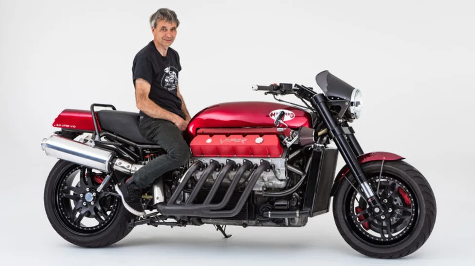 500-HP Viper-V10-Powered Motorcycle Is Up For Sale If You Dare