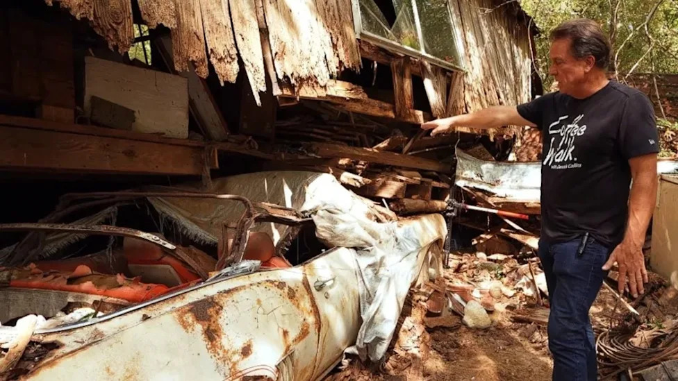 This Youtuber Jacked up an Entire Barn To Save a Chevrolet Camaro Z11 Muscle Car