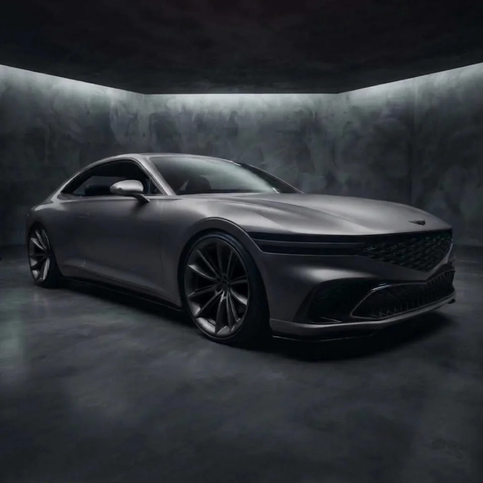 Genesis’ Flagship Sedan Gets Reimagined as a Sleek Coupe