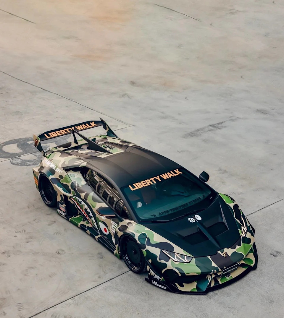 Liberty Walk’s New Huracán Kit Leaves Just the Doors and Roof