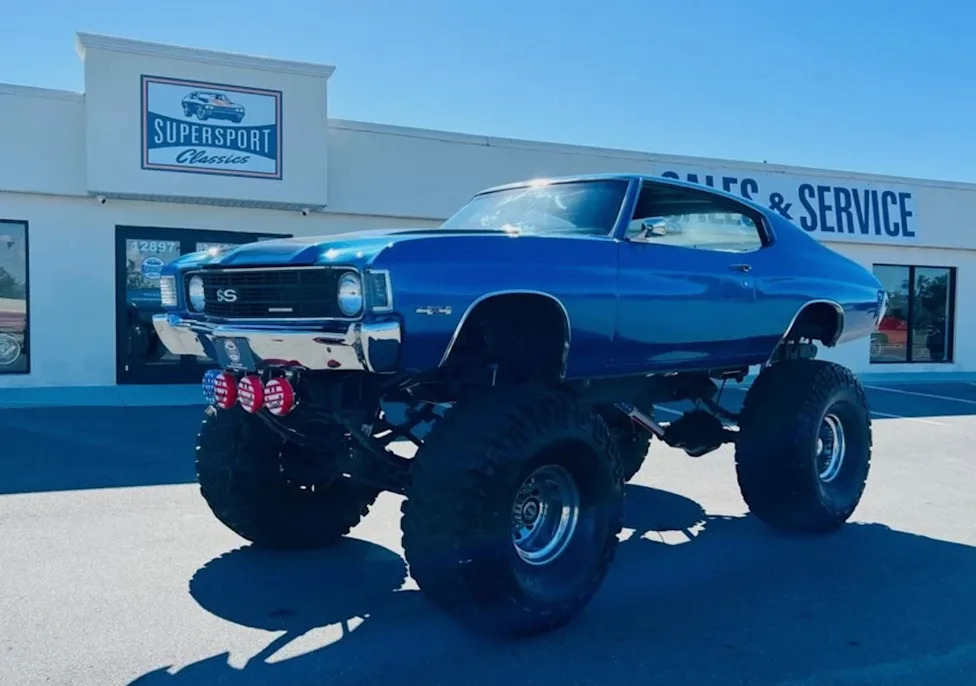 Chevelle Meets Blazer: A 1972 Muscle Car Rebuilt for the Mud