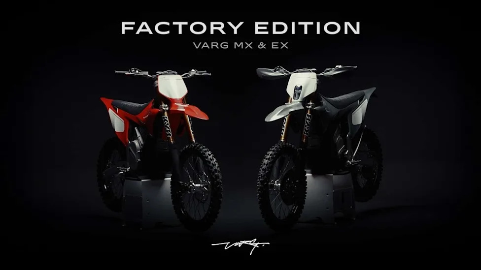Stark Drops Factory Editions of VARG MX and EX Dirt Bikes. Major Suspension Upgrades
