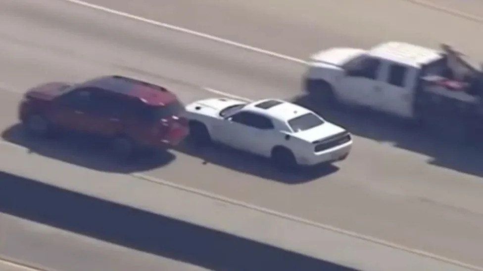 Yes, the Hellcat Outran the Cops. Then It Ran Out of Gas.