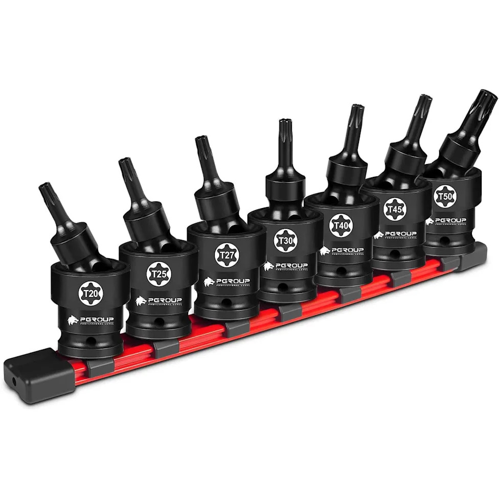 Amazon Has a ‘Must-Have’ 7-Piece Swivel Impact Torx Socket Set on Sale for Just $20