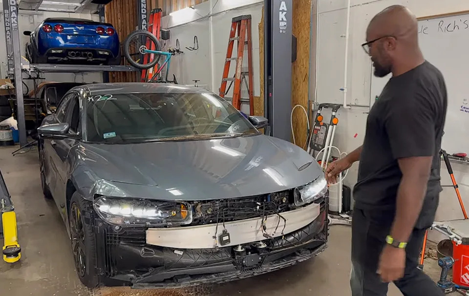 YouTuber Bought a Totaled $140K EV for $4,100—Then Lucid’s Lawyers Reached Out