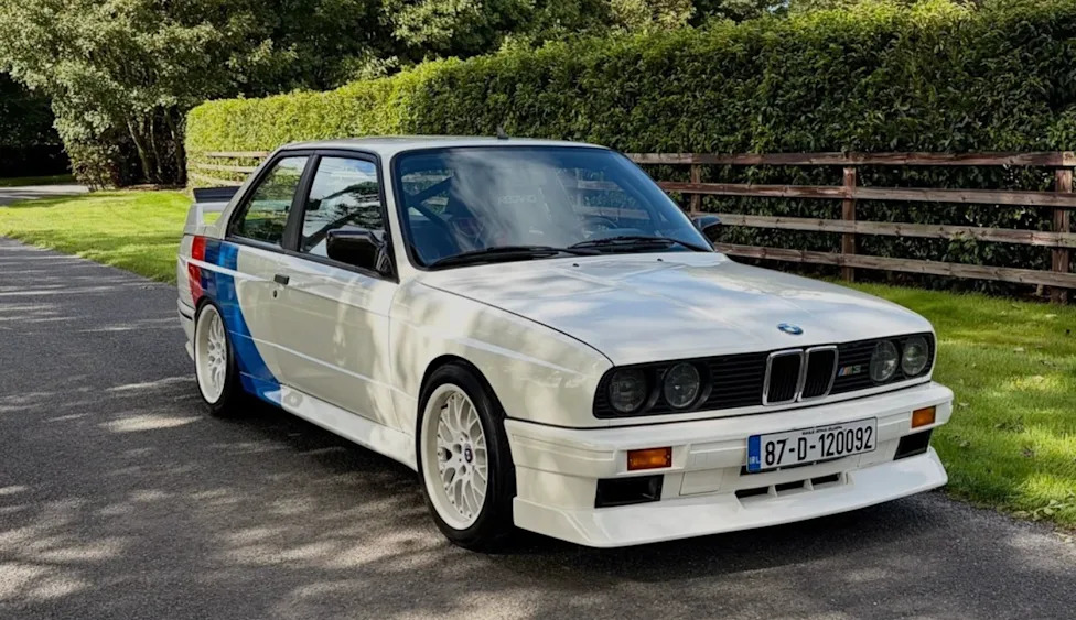 Jay Kay's Former Competition-Spec BMW E30 M3 Heads to Online Auction