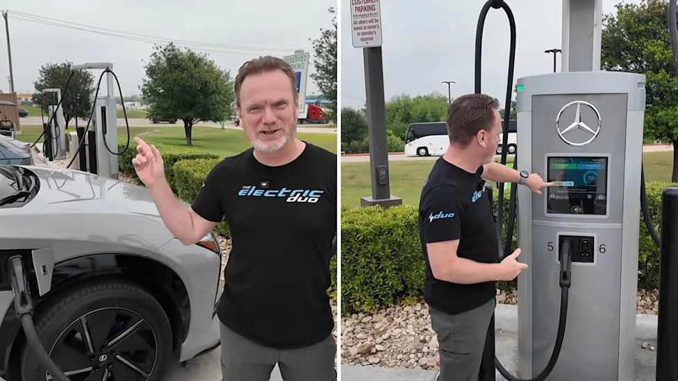 Mercedes-Benz, Texas EV road trip puts Mercedes-Benz's 400-kW charging network to a 700-mile test