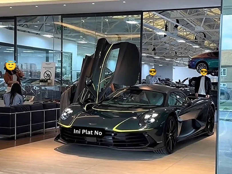 An Exposed-Carbon Aston Martin Valhalla Just Touched Down in Indonesia