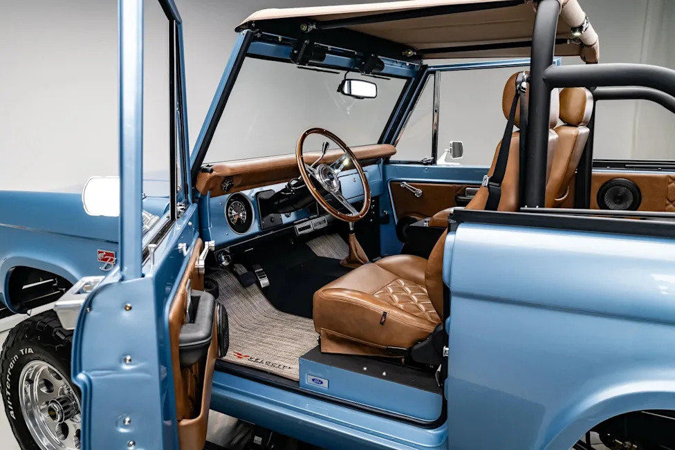 Velocity Restorations' 1974 Ford Bronco Brings Coyote V8 Power to a Timeless Classic